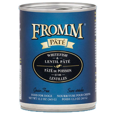 buy Fromm Grain Free Whitefish And Lentil Pâté Dog Food