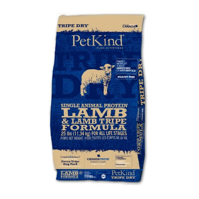 bu PetKind SAP Lamb Tripe Formula Antibiotic Free Dry Dog Food