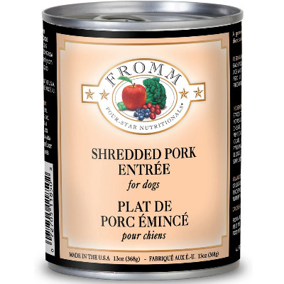 buy fromm-four-star-dog-food-shredded-pork