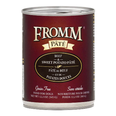 buy fromm-grain-free-beef-and-sweet-potato-pate-dog-food