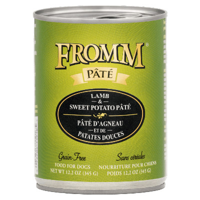 buy fromm-grain-free-lamb-and-sweet-potato-pate-dog-food