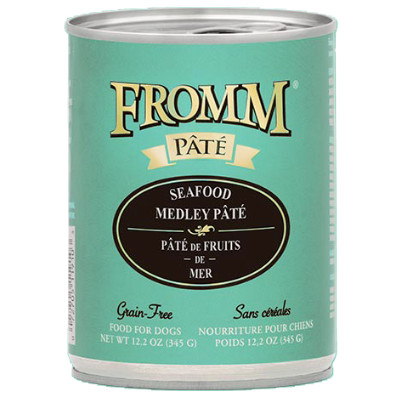 buy fromm-grain-free-seafood-medly-pate-dog-food