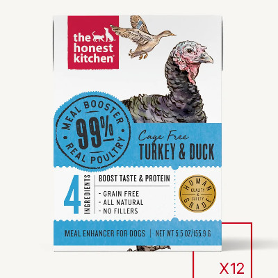 buy the-honest-kitchen-99%-meat-protein-booster-turkey-and-duck-toppers