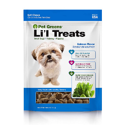 buy Bell-Rock-Pet-Greens-Semi-Moist-Lil-Dog-Treats-Healthy-Salmon