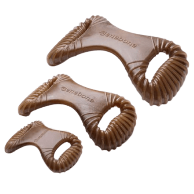 Benebone Peanut Butter Flavoured Rocking Dental Chew Toy for Dogs