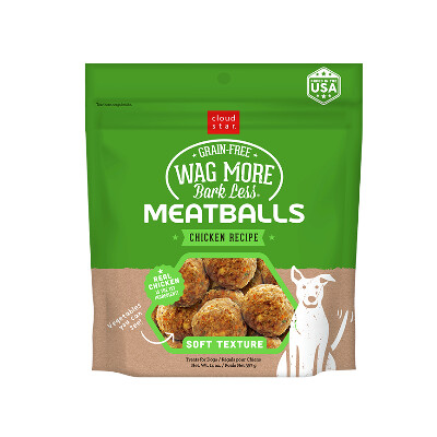 buy Cloud-Star-Wag-More-Bark-Less-Grain-Free-Meatballs-Chicken-For-Dogs