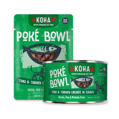 buy Koha-Pok-Bowl-Tuna-And-Turkey-Entre-in-Gravy-For-Cats