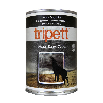 buy PetKind Tripett Green Bison Tripe For Dogs