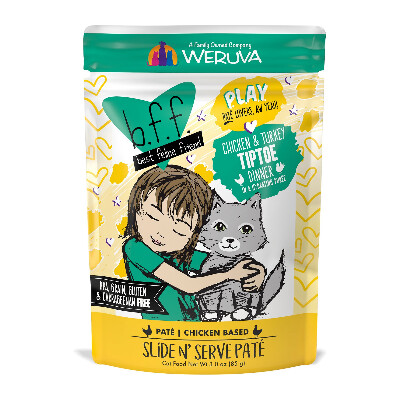 buy Weruva-BFF-Play-Pate-Chicken-And-Turkey-Tiptoe-Cat-Food