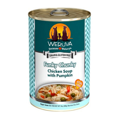 Weruva Funky Chunky Chicken Soup With Pumpkin Canned Dog Food