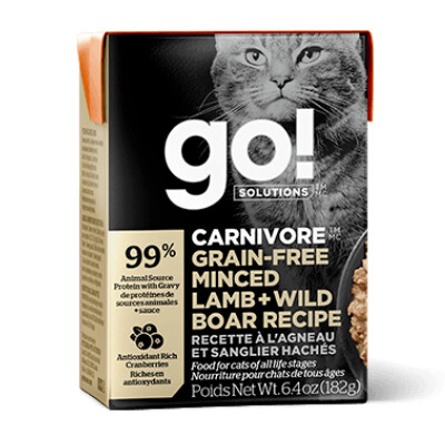 buy GO-Carnivore-Minced-Lamb-And-Wild-Boar-For-Cats