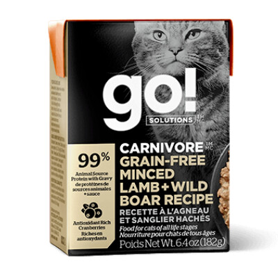 buy GO-Carnivore-Minced-Lamb-And-Wild-Boar-For-Cats