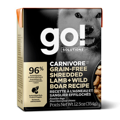 buy GO-Carnivore-Shredded-Lamb-And-Wild-Boar-For-Dogs