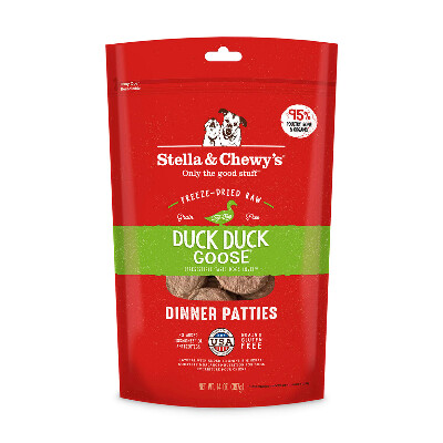 buy Stella-and-Chewys-Duck-Duck-Goose-Freeze-Dried-Raw-Dog-Food