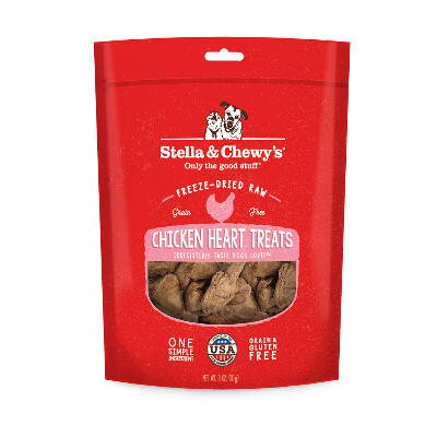 buy Stella-and-Chewys-Freeze-Dried-Chicken-Hearts-Dog-Treats
