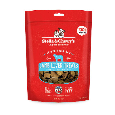 buy Stella-and-Chewys-Freeze-Dried-Lamb-Liver-Dog-Treats