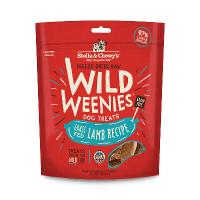 buy Stella-and-Chewys-Freeze-Dried-Lamb-Wild-Weenies-Dog-Treats.