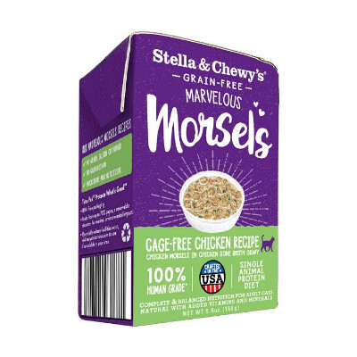 buy Stella-and-Chewys-Marvelous-Morsels-Cage-Free-Chicken-Cat-Food