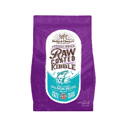 buy Stella-and-Chewys-Raw-Coated-Kibble-Wild-Caught-Salmon-Cat-Food