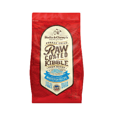 Stella and Chewy s Raw Coated Whitefish Kibble Dog Food