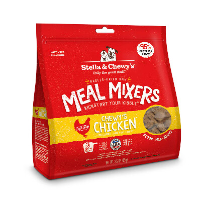 buy Stella-and-Chewys-Raw-Freeze-Dried-Chicken-Meal-Mixers-Dog-Food