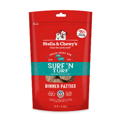 buy Stella-and-Chewys-Surf-N-Turf-Freeze-Dried-Raw-Dog-Food.