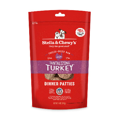 buy Stella-and-Chewys-Tantalizing-Turkey-Freeze-Dried-Raw-Dog-Food
