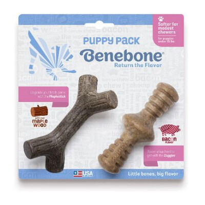 buy Benebone-Bacon-Zaggler-Chew-Toys-For-Puppies