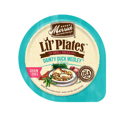 buy Merrick-Lil-Plates-Duck-Medley-Canned-Dog-Food
