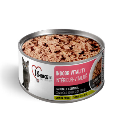 buy 1st-Choice-Indoor-Vitality-Chicken-Pate-Canned-Cat-Food