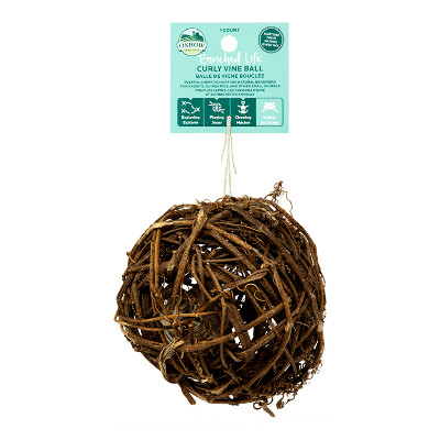 buy Oxbow-Enriched-Life-Curly-Vine-Ball-Small-Animals
