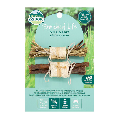 buy Oxbow-Enriched-Life-Stix-and-Hay-For-Small-Animals
