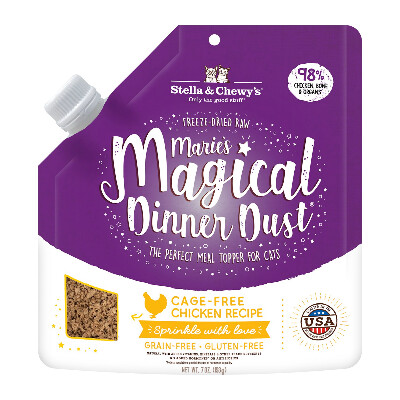 buy Stella-And-Chewys-Maries-Magical-Chicken-Dust-Topper-For-Cats