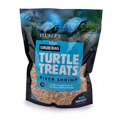 Flukers Grub Bag Rivershrimp Turtle Treats