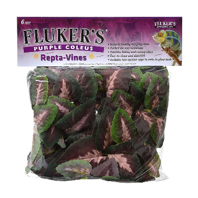 Flukers Purple Coleus Repta Vines for Reptiles and Amphibians 