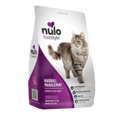 Nulo FreeStyle Hairball Management Turkey Cod Dry Cat Food