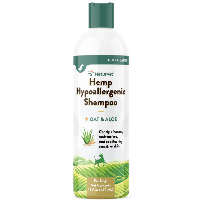 NaturVet Hypoallergenic Shampoo with Hemp for Dogs Canadian Pet Connection