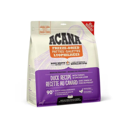 Acana Freeze Dried Duck Dog Food Canadian Pet Connection