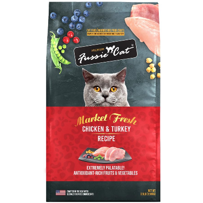 Fussie Cat Market Fresh Grain Free Chicken and Turkey Cat Food