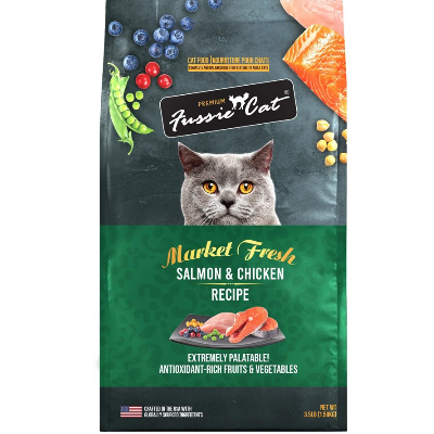 Fussie Cat Market Fresh Grain Free Salmon and Chicken Cat Food