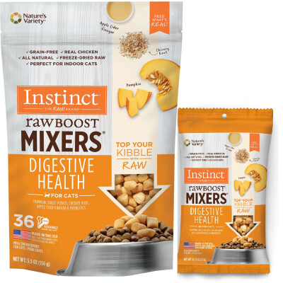 Instinct Boost Mixers Mobility Support Recipe Grain Free Freeze Dried Raw Dog Food Topper 5.5-oz