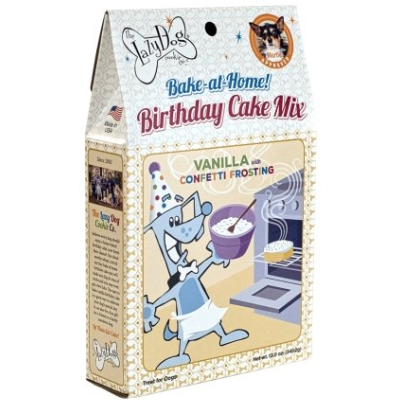 Lazy Dog Birthday Cake Mix with Sprinkles Canadian Pet Connection