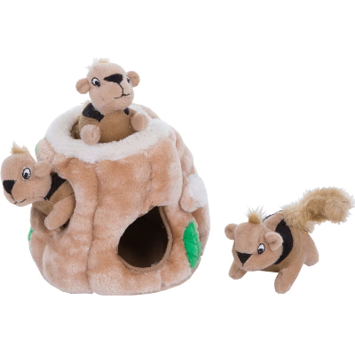 Dog toy tree with squirrels outlet