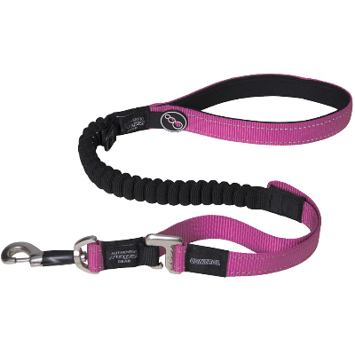 Rogz Reflective Shock Absorbing Short Bungee Dog Lead