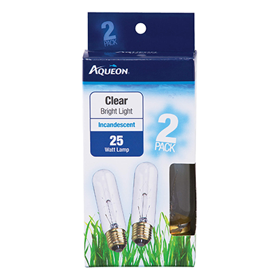 Aqueon Incandescent Clear Aquarium Light Bulbs