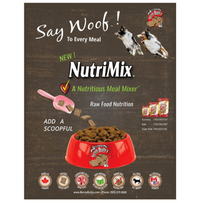 Benny Bully s NutriMix Beef Liver Dog Food Meal Mixer