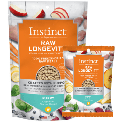 what company makes instinct dog food