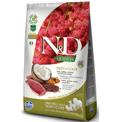 Farmina Pet Foods N&D Duck and Quinoa Skin and Coat Med/Maxi Dog Food