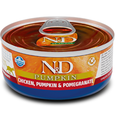 Farmina Pet Foods N&D Pumpkin, Chicken and Pomegranate Canned Cat Food