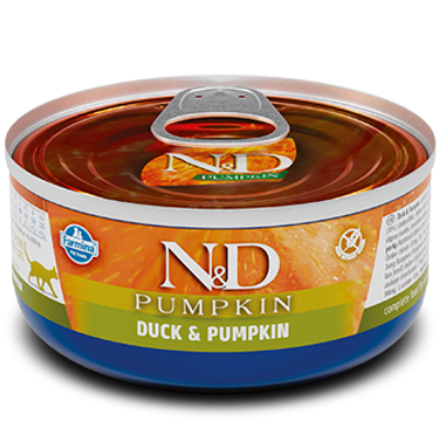 Farmina Pet Foods N&D Pumpkin and Duck Canned Cat Food